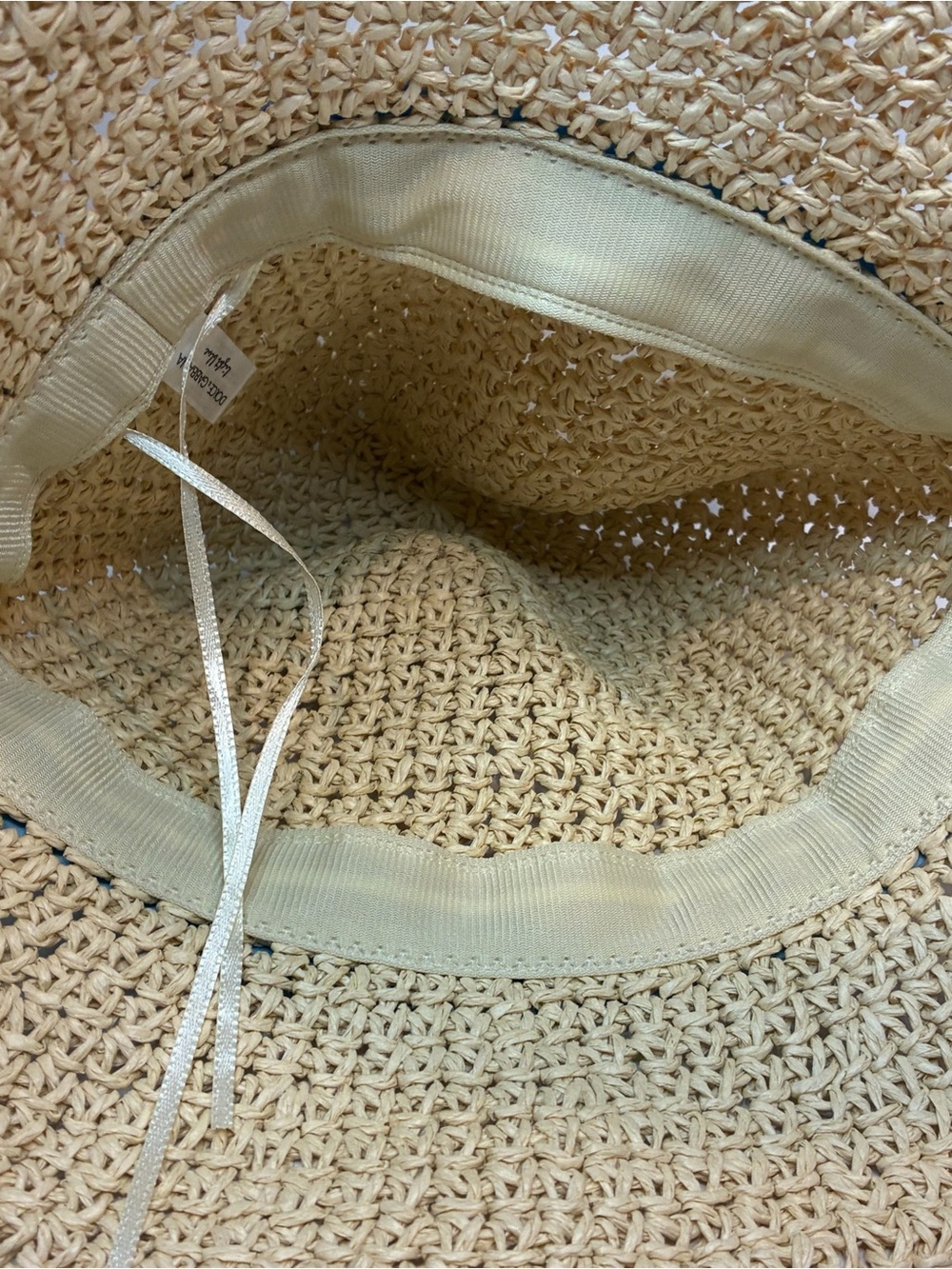 Dolce & Gabbana Beauty Light Blue Straw Summer Beach Sun Hat - Picture 4 of 4